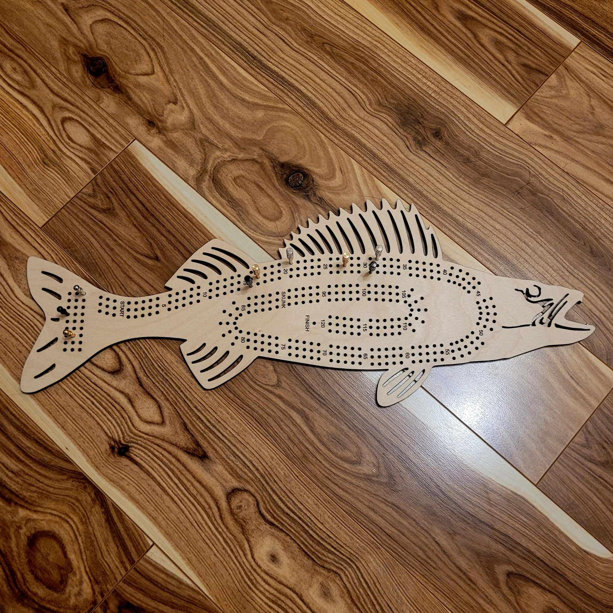 Cribbage shops Board - Walleye