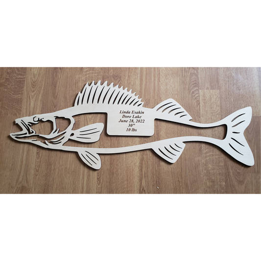 MDF Walleye Mount