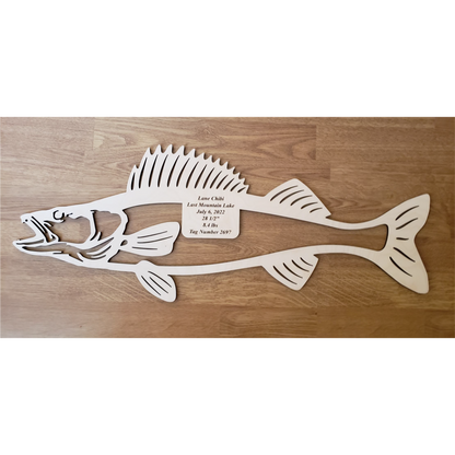 MDF Walleye Mount