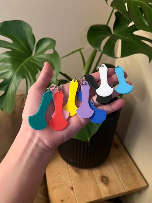 3D Printed Shopping Cart Keys